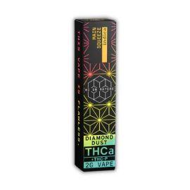 Hi On Nature THCA/THCP Diamond Dust Disposable (5CT), Main Squeeze (Indica), 2 g
