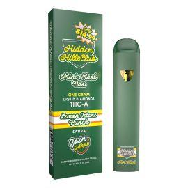 Hidden Hills THCA Mini Mart Disposable (5CT), Lemon Octane Punch (S), 1 g