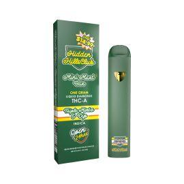 Hidden Hills THCA Mini Mart Disposable (5CT), Triple Mintz & Dip (Indica), 1 g