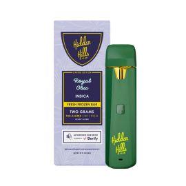 Hidden Hills THCA Ultra Heady Blend Disposable (5CT), Royal Glue (Indica), 2 g