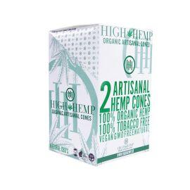 High Hemp Artisanal Hemp Cones- 2PK (15CT), Organic Artisanal