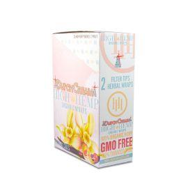 High Hemp Organic Wraps- 2PK (25CT), Dutch Cream