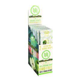 High Hemp Organic Wraps- 2PK (25CT), Area 51 Green