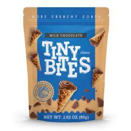 Hilco Tiny Bites Waffle Cones, Milk Chocolate, 2.82 oz