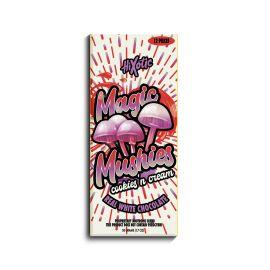 HiXotic Magic Mushies Chocolate Bar, Cookies N Cream, 5 g