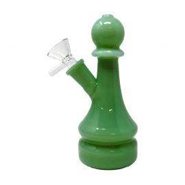 I Am Just Pawn Chess Shape Water Pipe, Mint, 7 in