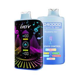 iJOY SD40000 Disposable (5CT), Blueberry Ice, 5%