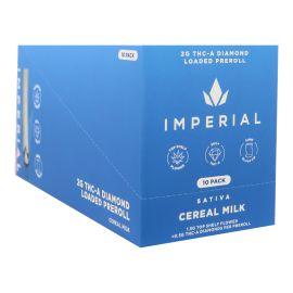 Imperial Extraction THCA Loaded Preroll (10CT), Cereal Milk (Sativa), 2 g