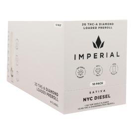 Imperial Extraction THCA Loaded Preroll (10CT), Nyc Diesel (Sativa), 2 g