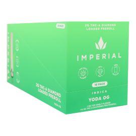 Imperial Extraction THCA Loaded Preroll (10CT), Yoda OG (Indica), 2 g