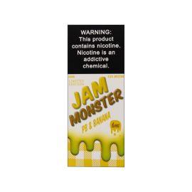 Jam Monster E-Liquid, Banana Pb&J, 6 mg