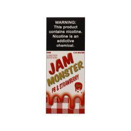 Jam Monster E-Liquid, Strawberry Pb&J, 3 mg