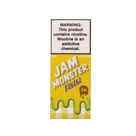 Jam Monster E-Liquid, Banana Jam, 3 mg