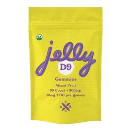 Jelly Delta 9 Gummies- 30PK, Mixed Fruit (H), 300 mg