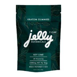 Jelly High Potency 7-OH Kratom Gummies- 40PK, Key Lime, 2000 mg