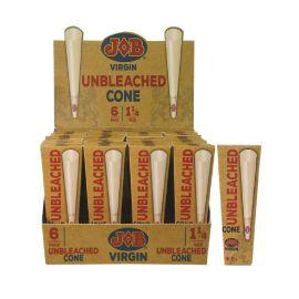 Job Virgin Unbleached Cones (32CT)