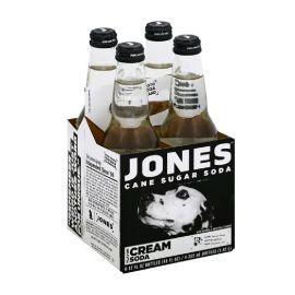 Jones Soda (4CT), Cream Soda, 12 oz