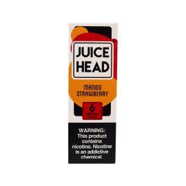 Juice Head E-Liquid, Mango Strawberry, 6 mg