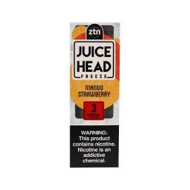 Juice Head E-Liquid, Mango Strawberry Freeze, 3 mg