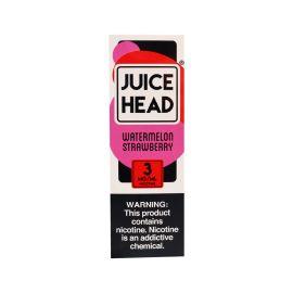 Juice Head E-Liquid, Watermelon Strawberry, 3 mg