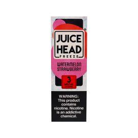 Juice Head E-Liquid, Watermelon Strawberry Freeze, 3 mg