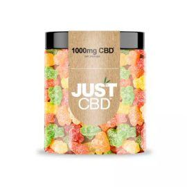 Just CBD Gummies, Sour Bears, 1000 mg
