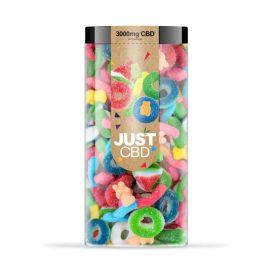 Just CBD Gummies, Party Pack, 3000MG
