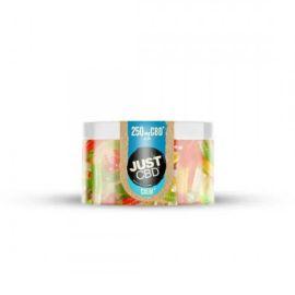 Just CBD Sugar Free Gummies, Worms, 250 mg