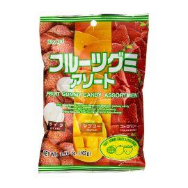 Kasugai Gummy Candy, Fruit Assorted, 3.59 oz