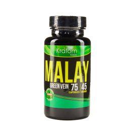 Kratom Kaps Capsules, Malay, 75PK