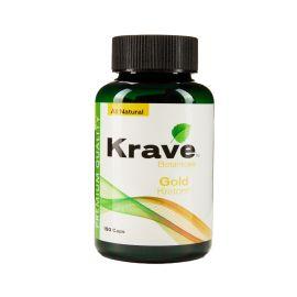 Krave Kratom Capsules, Gold, 150PK