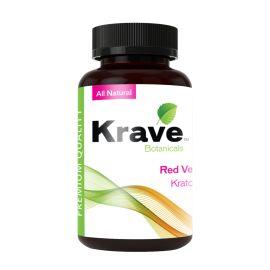 Krave Kratom Capsules, Red Vein, 150PK
