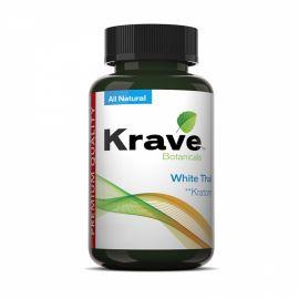 Krave Kratom Capsules, White Thai, 150PK