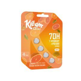Kream 7-OH + Pseudo Tablets- 4PK, Citrus, 88 mg