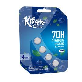 Kream 7-OH + Pseudo Tablets- 4PK, Blueberry, 120 mg