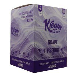 Kream 7OH + Pseudo + MIT Pills- 4PK (10CT), Grape, 400 mg