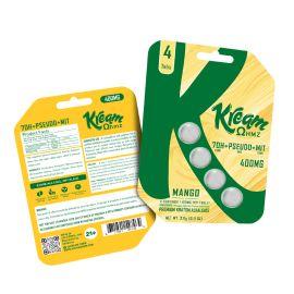 Kream 7-OH + Pseudo + MIT Tablets, Mango, 100 mg (4PK)