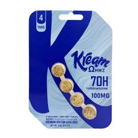 Kream 7OHMZ Premium Kratom Tablets- 4PK (10CT), Natural, 100 mg