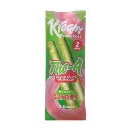 Kream THCA Caviar Sauce Palm Leaf Rolls- 2PK