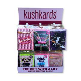 Kushkards 2 Tier Greeting Card Display