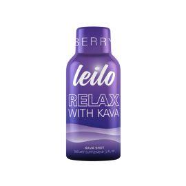 Leilo Kava Relax Shot (12CT), 3 oz