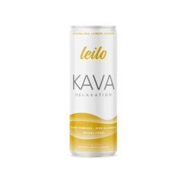 Leilo Kava Social Tonic, Lemon Ginger, 750 mg
