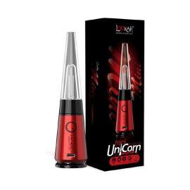 Lookah Unicorn Mini Wax Vaporizer, Red, 950 mAh