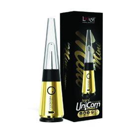 Lookah Unicorn Mini Wax Vaporizer, Royal Gold, 950 mAh