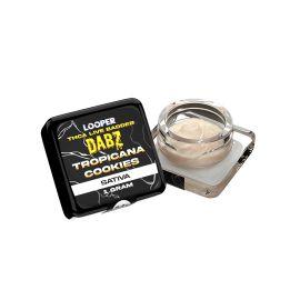 Looper THCA Live Badder Dabz, Tropicana Cookies (Sativa), 1 g