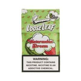 Loose Leaf Natural Leaf Cigar Wraps- 5PK (8CT), Watermelon Dream, Regular