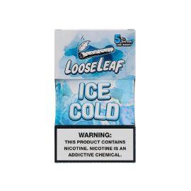 Loose Leaf Natural Leaf Cigar Wraps- 5PK (8CT), Iced Cold, Regular