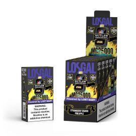 Lost Mary LOSGAL MC25000 Disposable (5CT), Strawberry Orange Pineapple, 5%