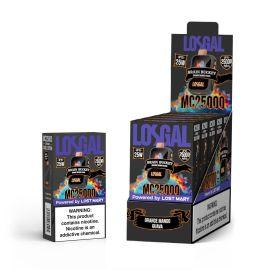 Lost Mary LOSGAL MC25000 Disposable (5CT), Orange Mango Guava, 5%