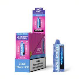 Lost Mary MO20000 Pro Disposable (5CT), Blue Razz Ice, 5%